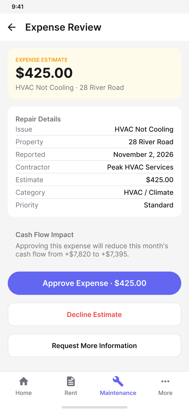 Android expense review.