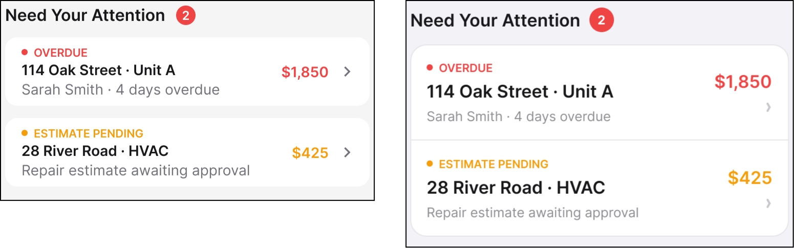 RentalHQ rent collection workflow evidence.