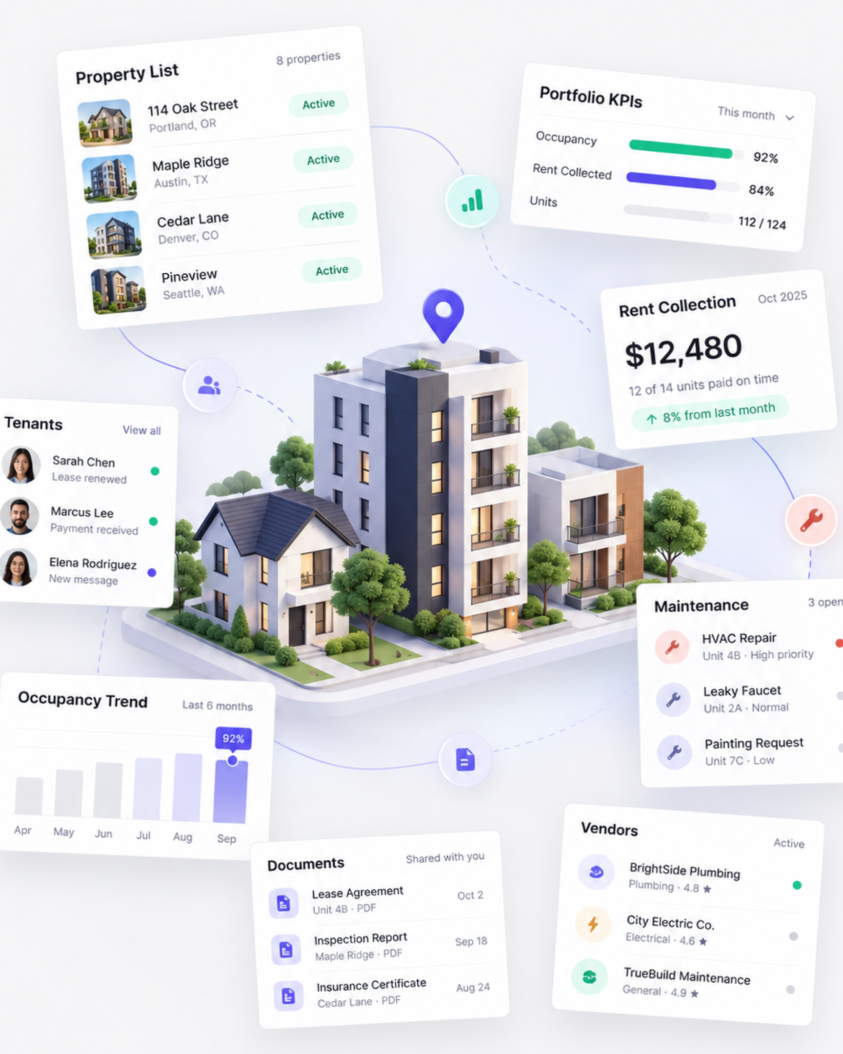 RentalHQ desktop property management product visual.
